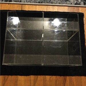 Clear Acrylic Storage 4 Section Organizer.